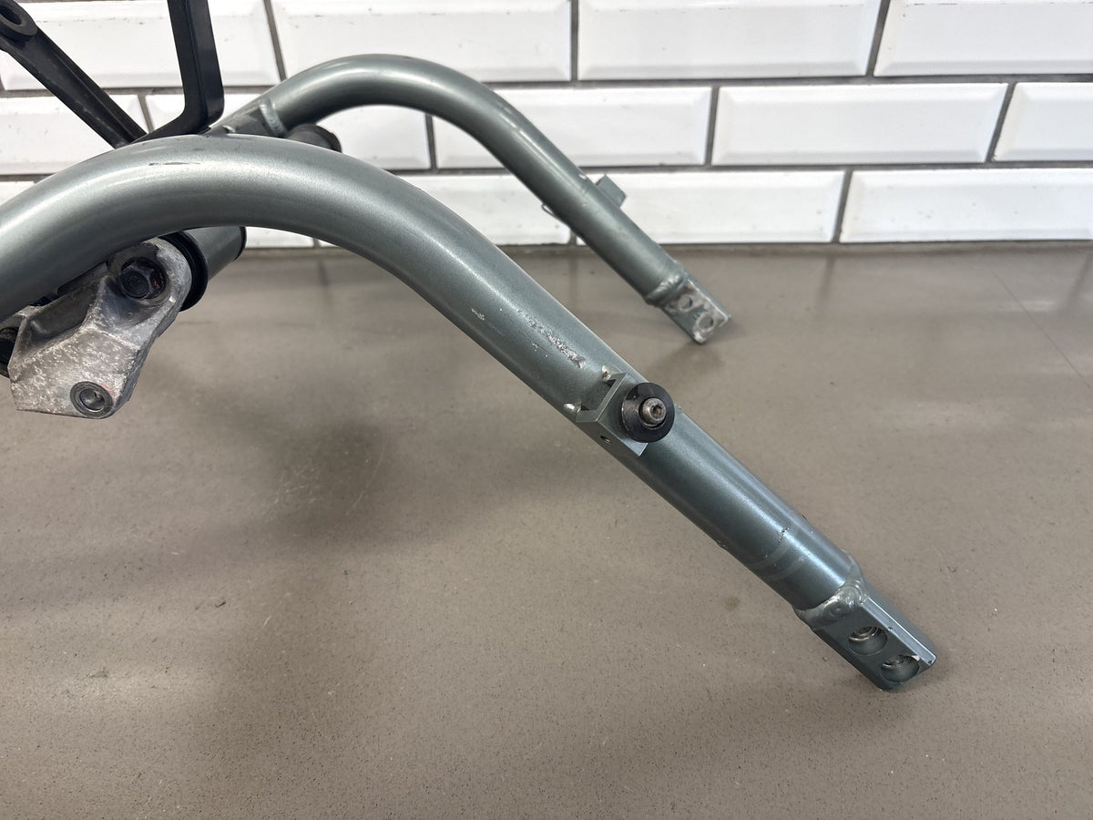1990-1993 Kawasaki ZX-11 ZX1100C Lower Frame Cradle Pipe Gray OEM 31064-1114