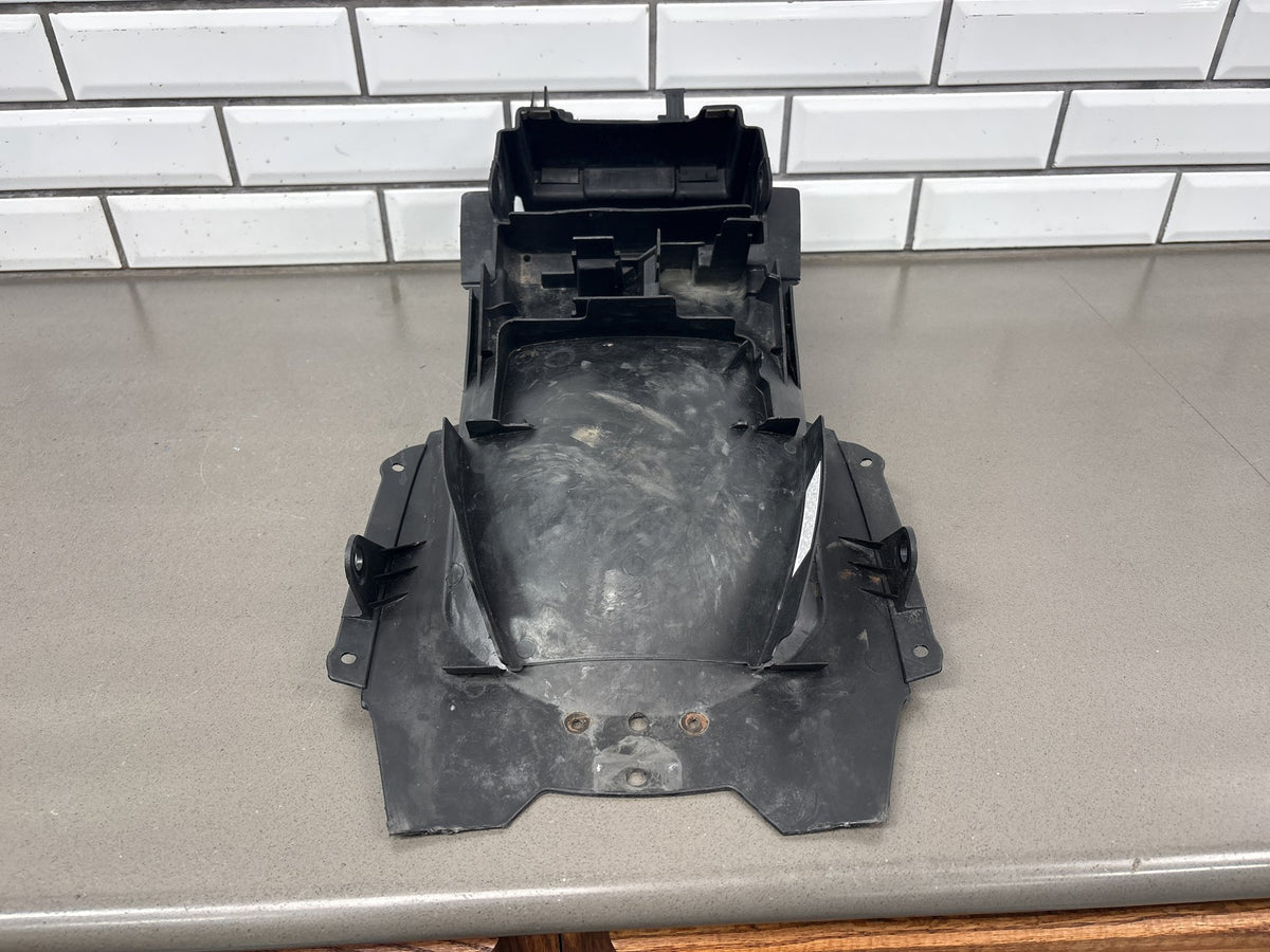 04-07 Suzuki SV650 SV650S Rear Fender Battery Box (Black) OEM 63110-16GA0-291