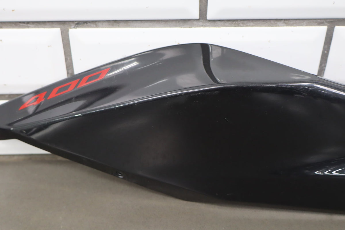 2018-2023 Kawasaki Ninja 400 Right Rear Tail Fairing Cowl Black OEM RH EX400