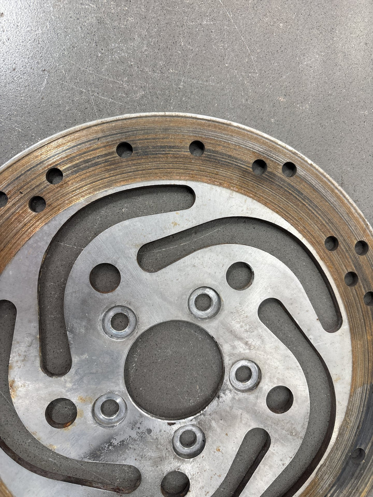 00-06 Road King Heritage 06-17 Dyna Harley Rear Brake Rotor 41797-00