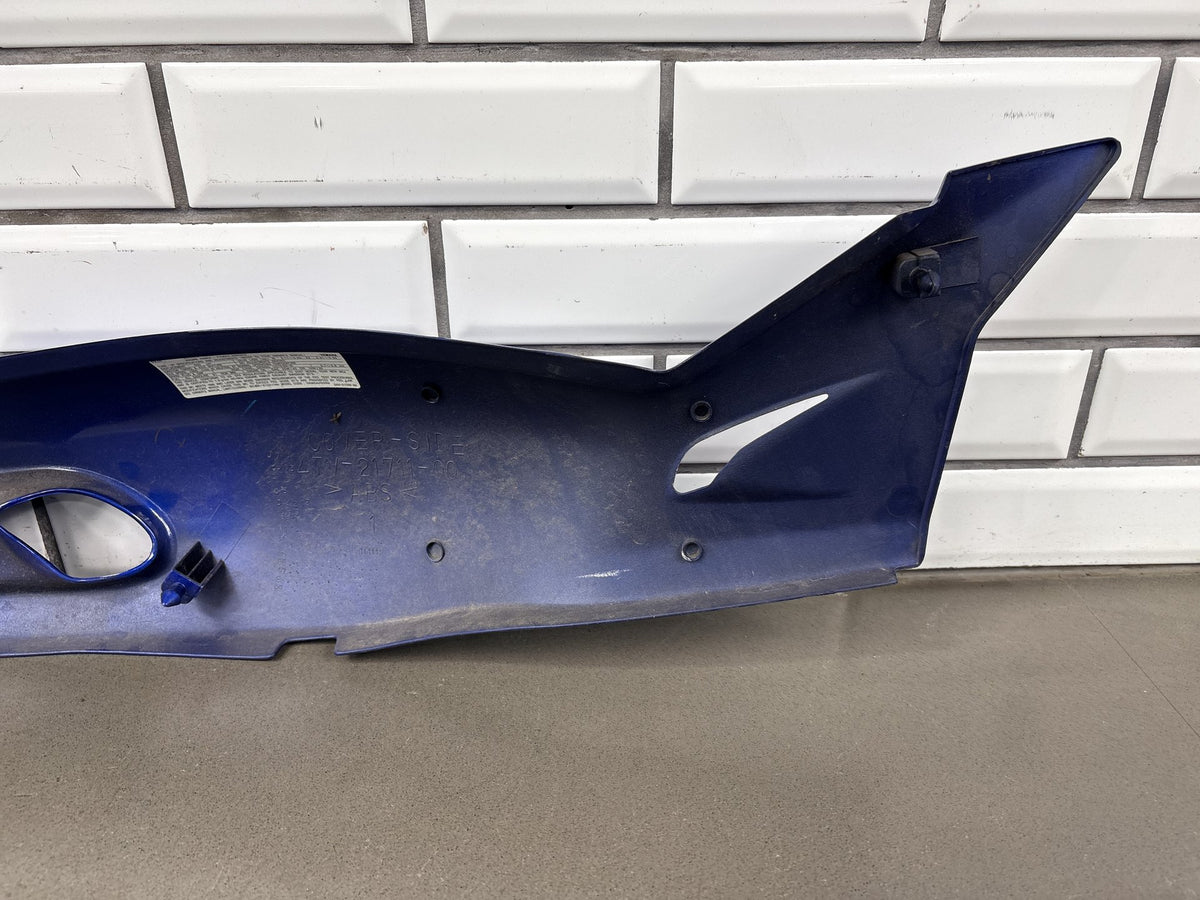 1999-2007 Yamaha YZF600R Tail Fairing Set Left Right Center Cowl Blue OEM
