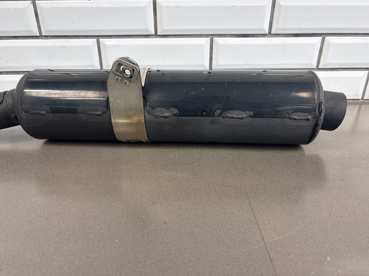 1999-2007 Yamaha YZF600R Muffler Silencer Black w/ Link Pipe Scratched OEM