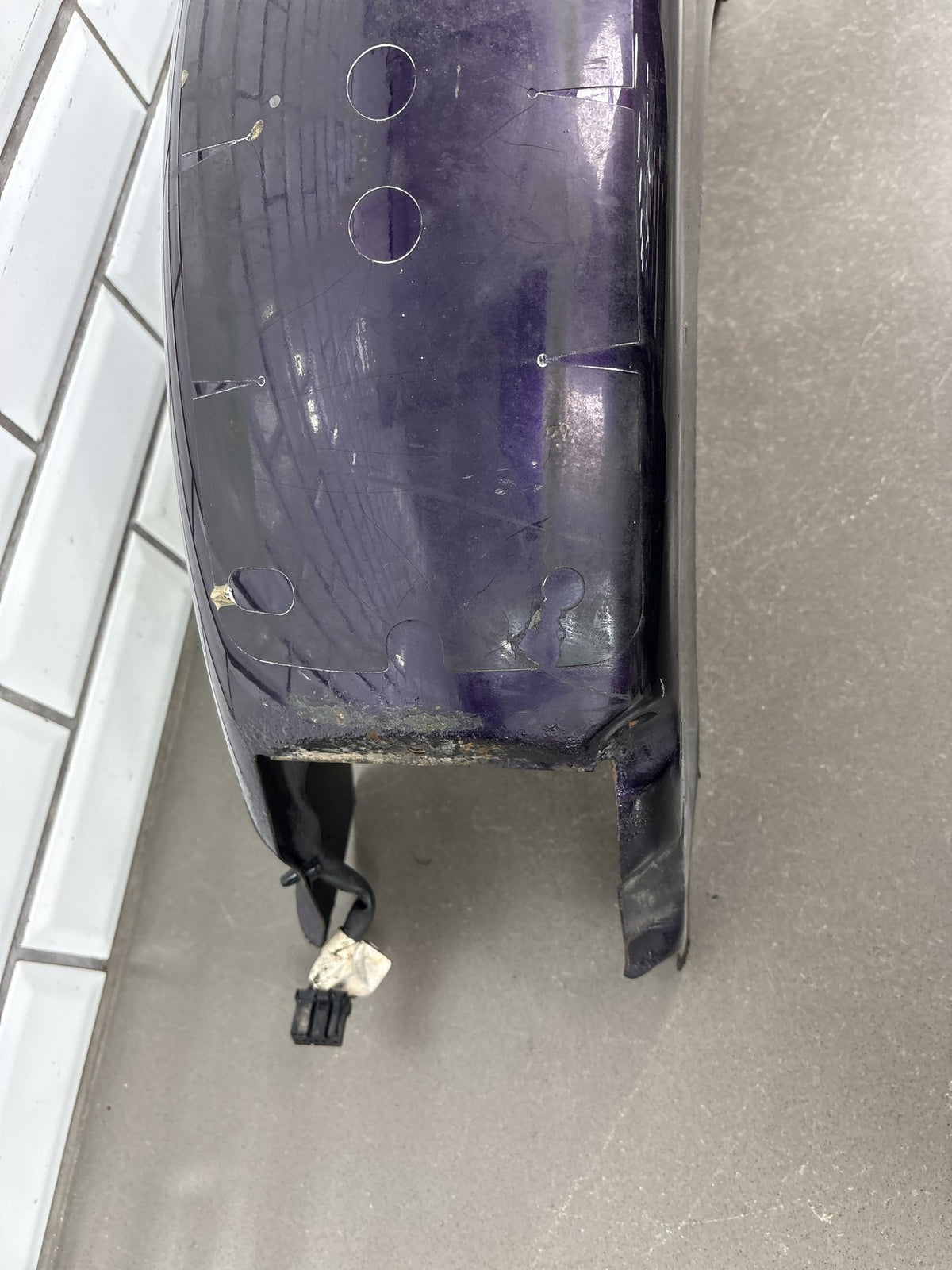 2004 Harley-Davidson Heritage Softail Classic Rear Fender Assembly OEM See Photo