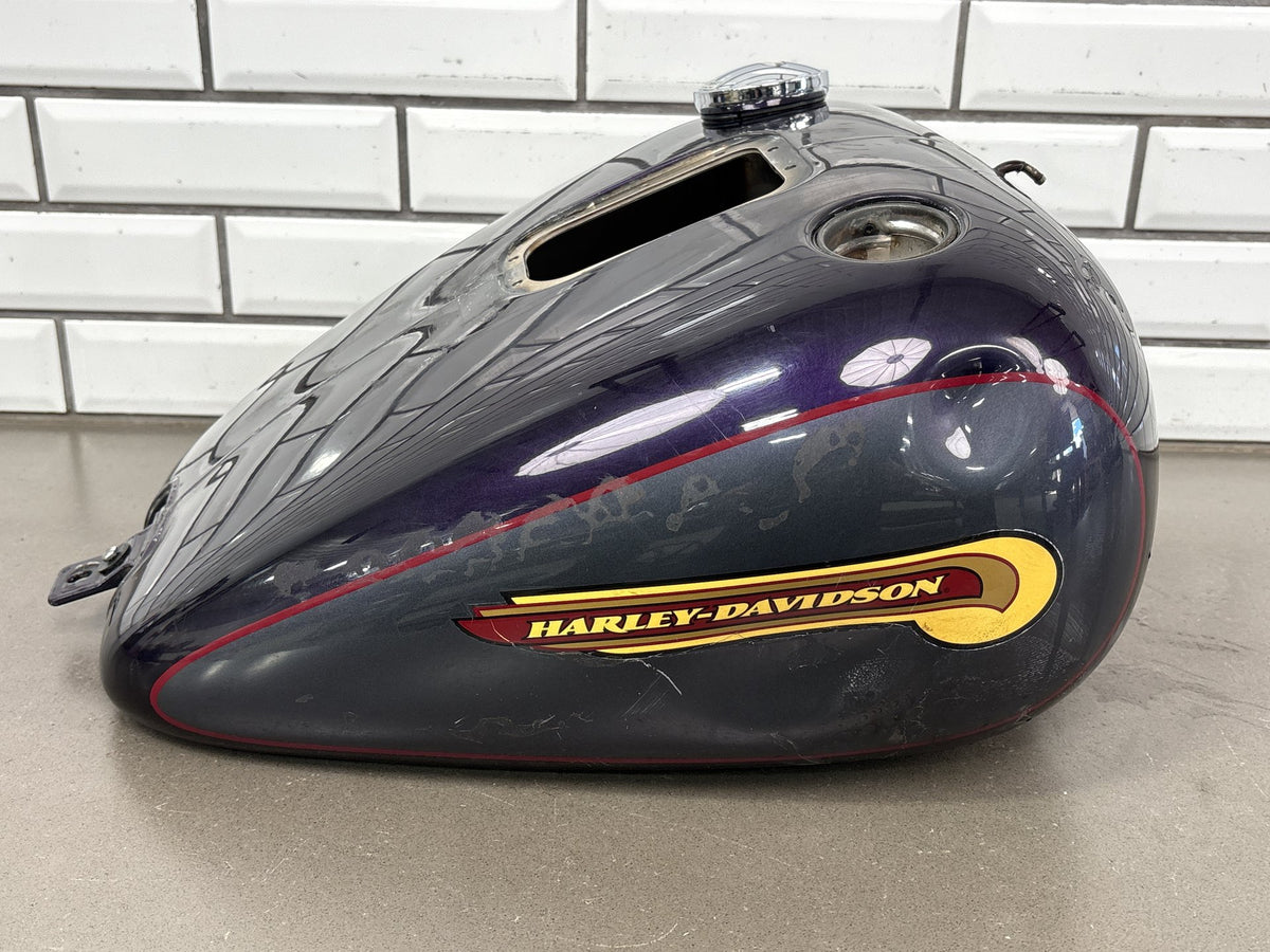 01-05 Harley Heritage Softail FLSTC FLSTCI Fuel Tank 5 Gallon OEM 61625-01D Dent
