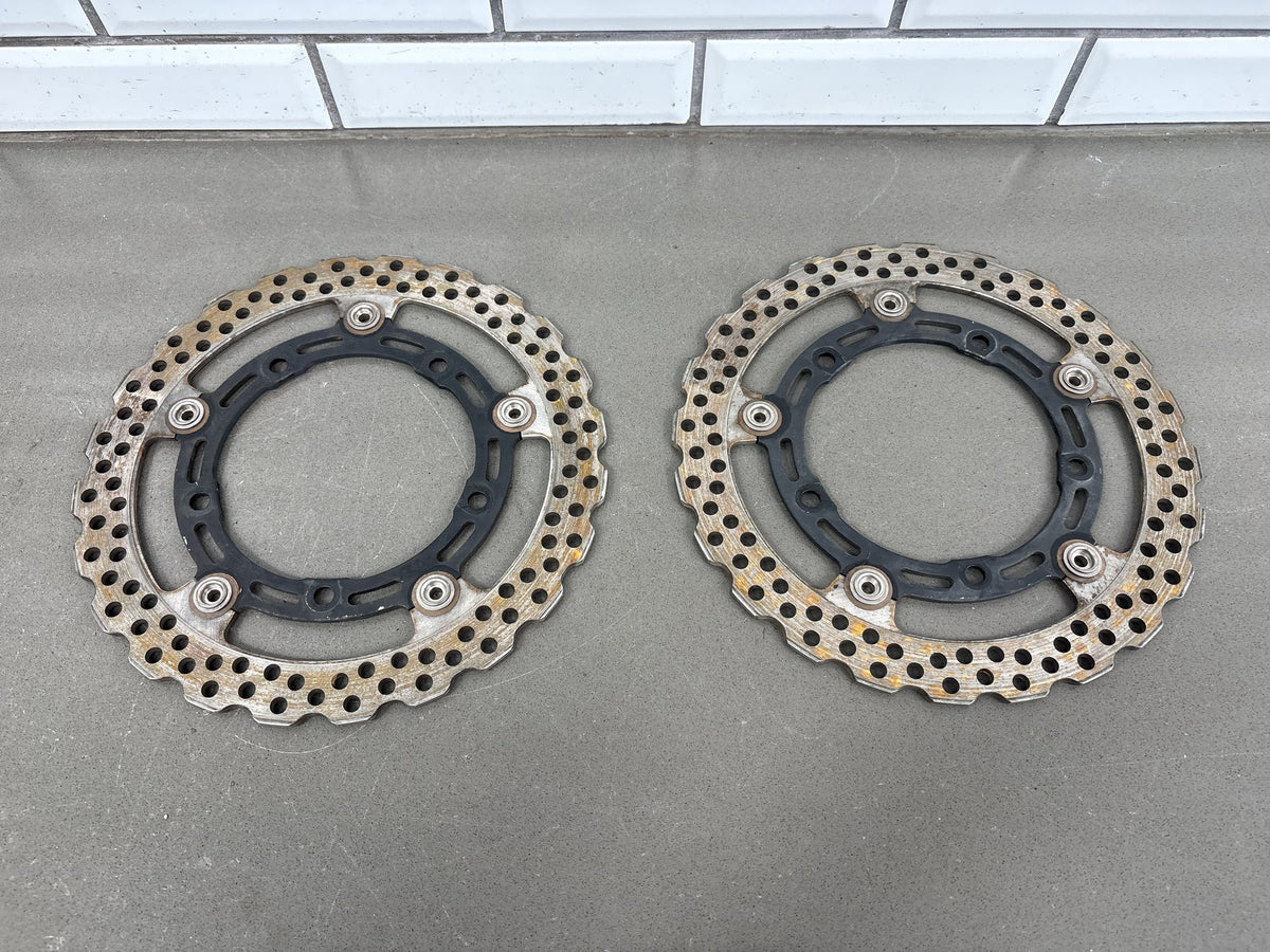 17-25 Kawasaki Ninja 650 EX650 Front Brake Rotors Pair 41080-0666