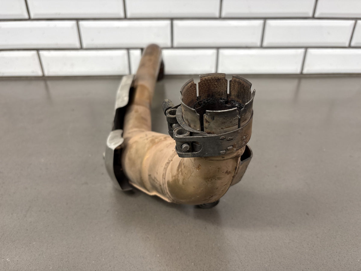 2005-2010 Triumph Sprint ST 1050 Exhaust Mid Link Pipe Cat Heat Shield OEM