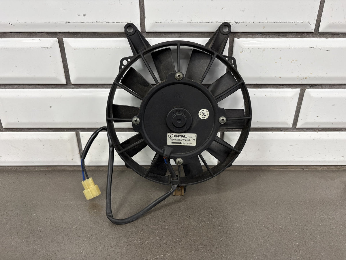 1995 Triumph Daytona 1200 Radiator Cooling Fan Motor with Shroud OEM