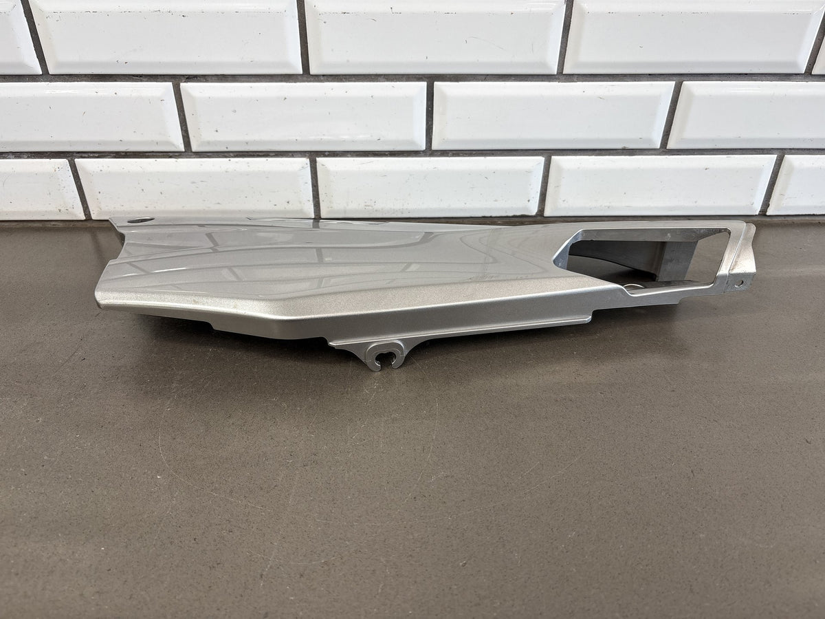 2006-2011 Yamaha FJR1300 Left Side Cover Panel Silver OEM 3P6-21711-00-P0