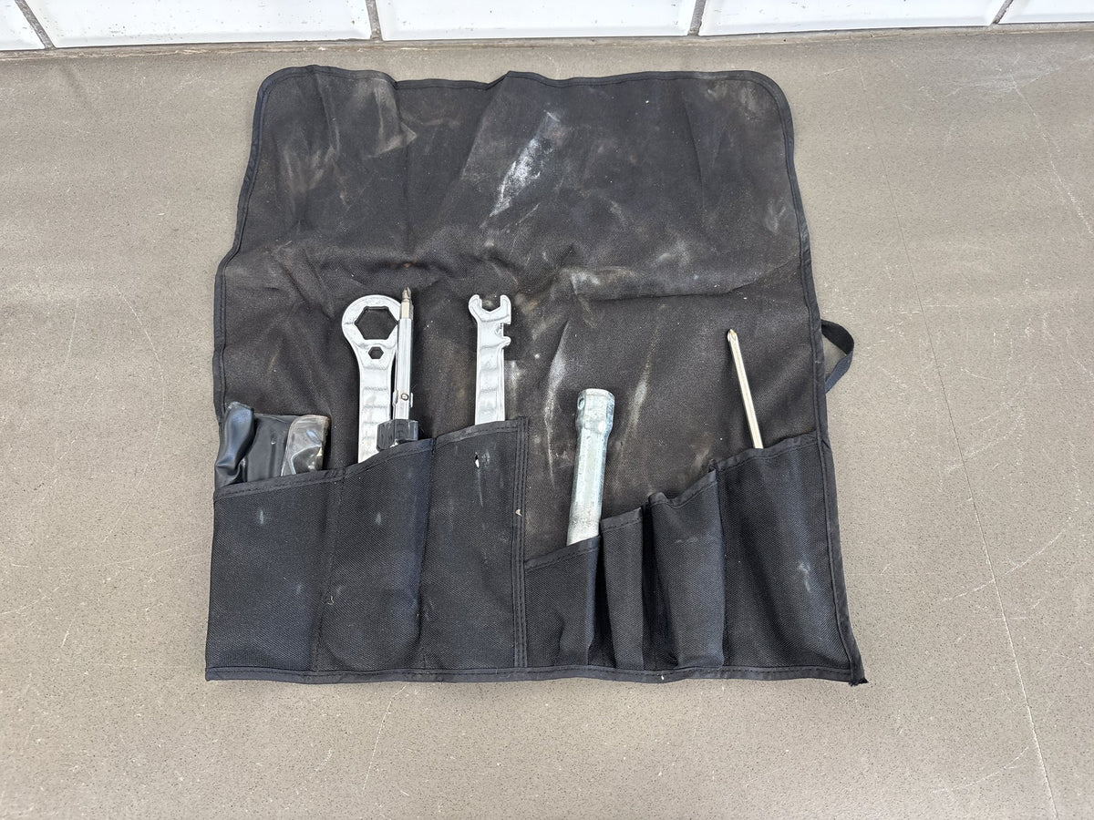 Roll-Up Tool Kit Bag With Tools - Harley Touring Softail Dyna Sportster 1999-Up