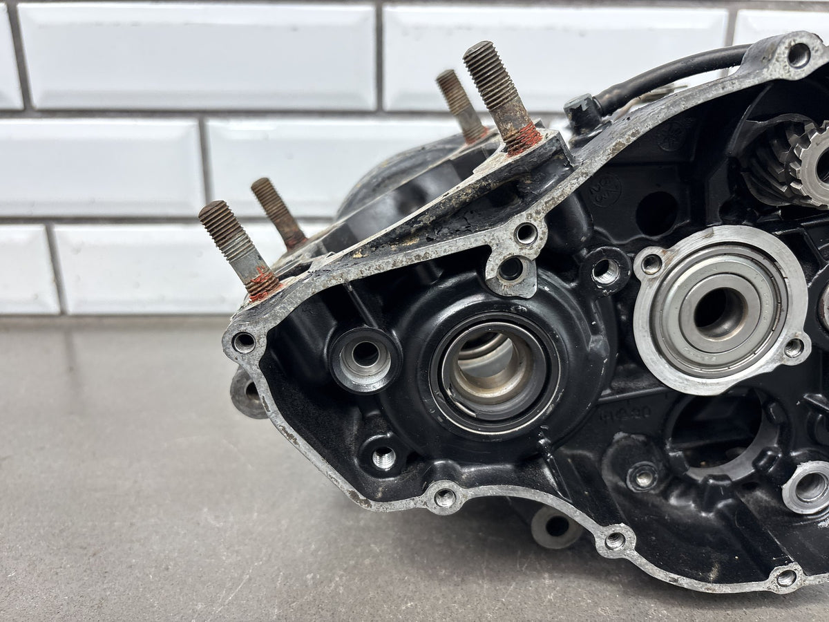 1981 Yamaha YZ125 Engine Crankcases Center Cases OEM