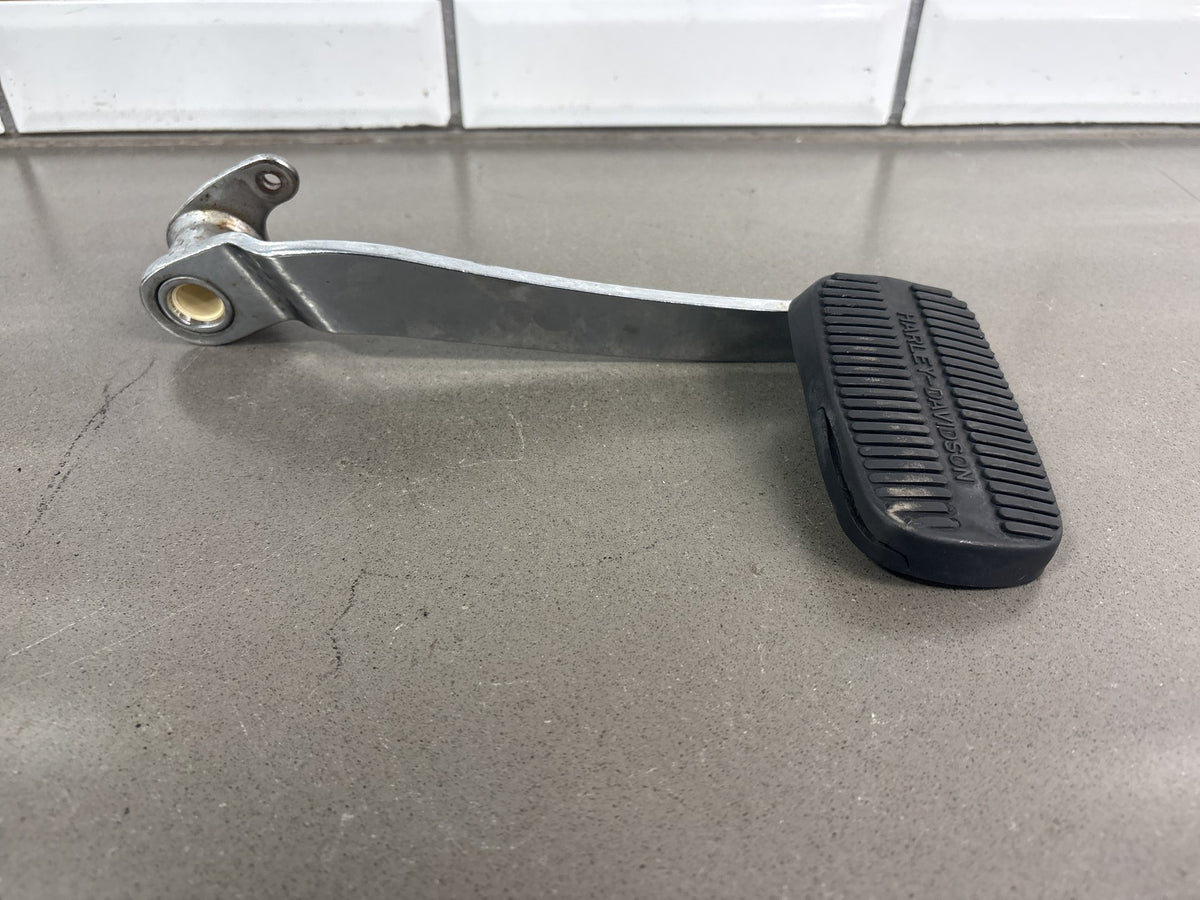01-06 Harley Heritage Softail FLSTC FLSTCI Rear Brake Pedal Chrome OEM 42597-00A