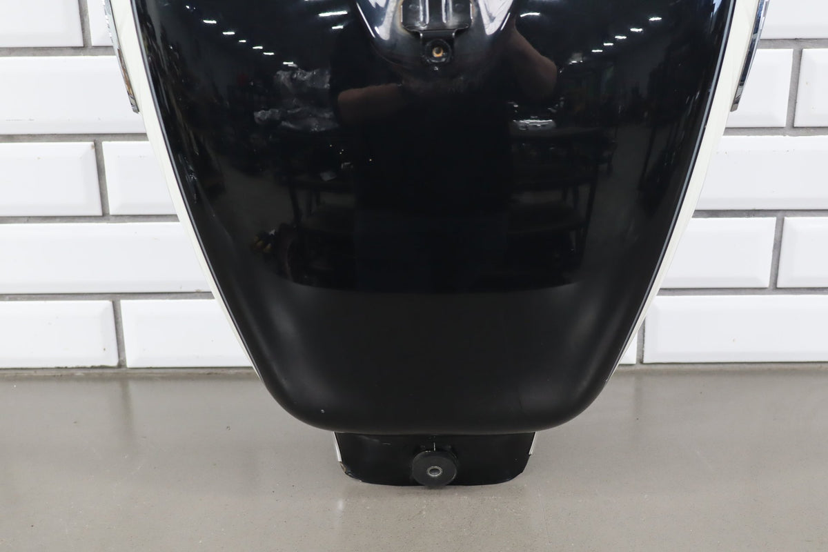 2001 Suzuki VL800 Volusia Fuel Tank Black White FP4