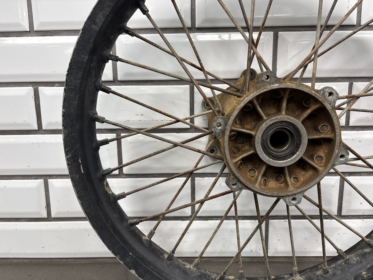 2000-2007 Suzuki DRZ400E DRZ400 Rear Wheel 18 x 2.15 Rim Hub Spokes OEM
