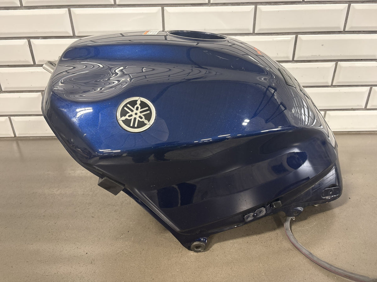 2006 Yamaha FJR1300 Fuel Gas Tank Cobalt Blue With Emblems OEM 3P6-Y2410-00-01