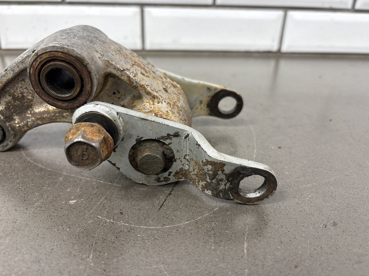 1991-1992 Kawasaki KX250, KX125 Rear Shock Linkage Rocker Arm Pull Rods OEM