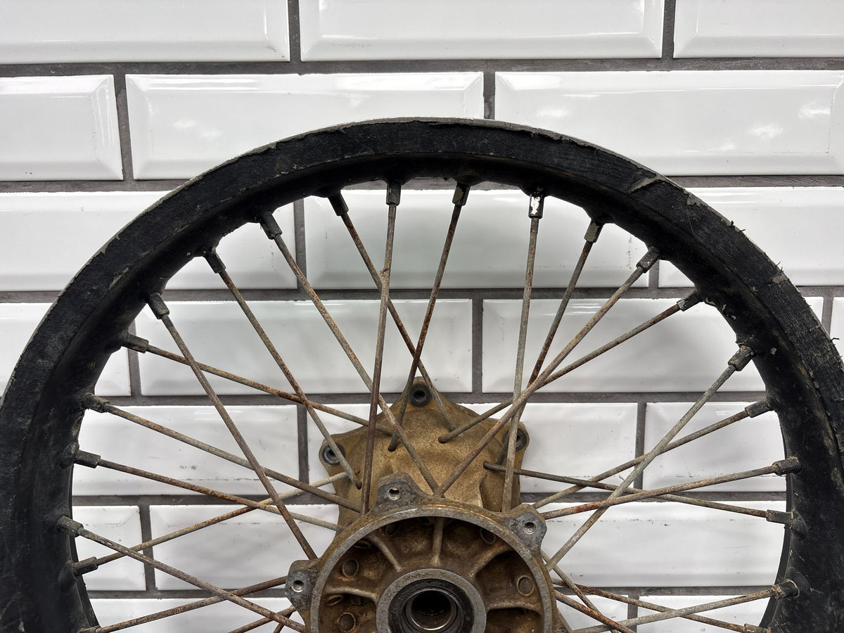 2000-2007 Suzuki DRZ400E DRZ400 Rear Wheel 18 x 2.15 Rim Hub Spokes OEM