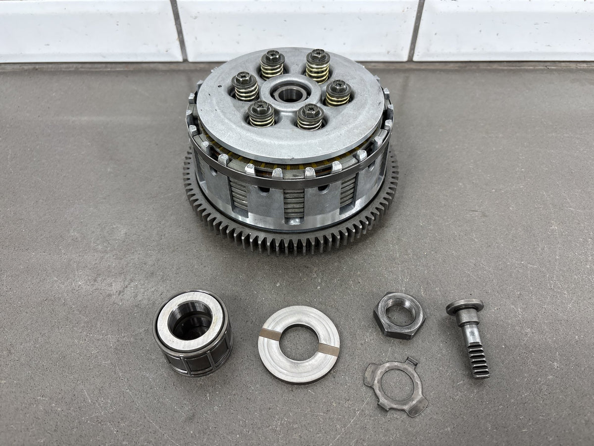 1999-2000 Yamaha YZF-R6 Complete Clutch Basket Plates Assembly OEM