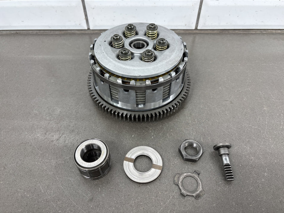 1999-2000 Yamaha YZF-R6 Complete Clutch Basket Plates Assembly OEM