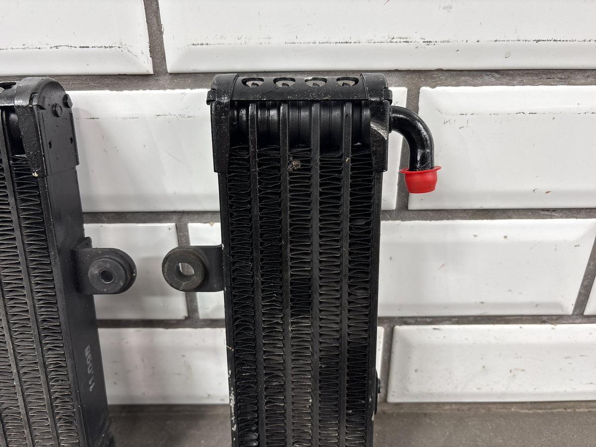 2004-2010 Aprilia RSV 1000 R Oil Coolers Pair OEM Tested Low Mileage