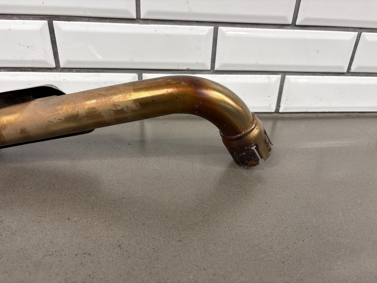 2005-2010 Triumph Sprint ST 1050 Exhaust Mid Link Pipe Cat Heat Shield OEM