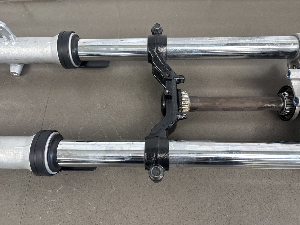 1999-2007 Yamaha YZF600R Front Forks Pair W Upper & Lower Triple Tree OEM