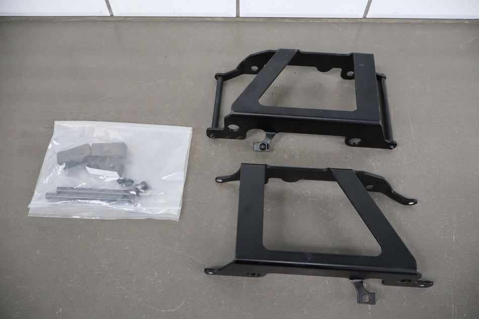 08-15 KTM 250/450 SX/XCF/EXC Radiator Guards Set Powder Coated Heavy Duty HD
