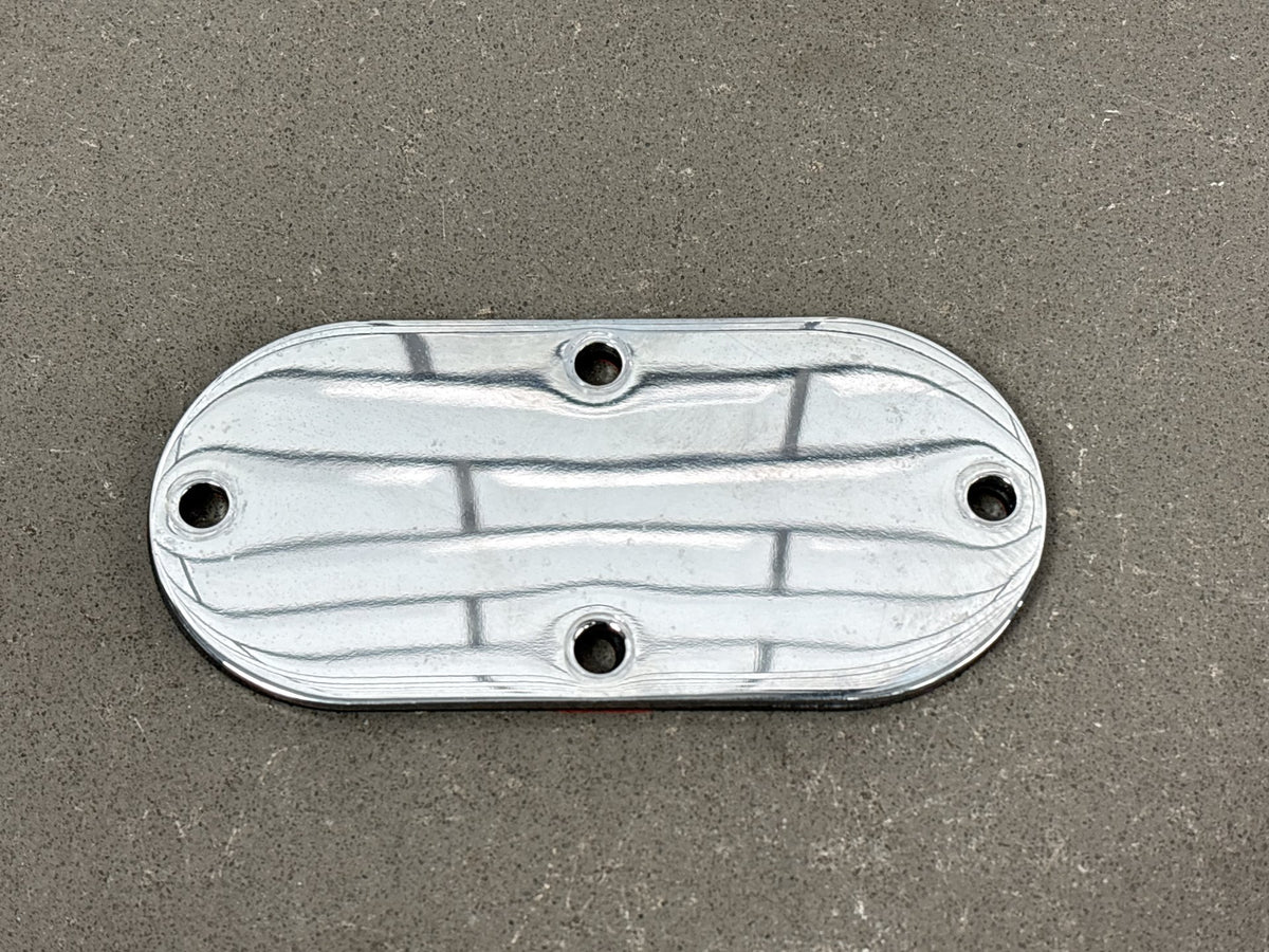 00-06 Harley Heritage Softail FLSTC Primary Inspection Cover Chrome OEM 60572-86
