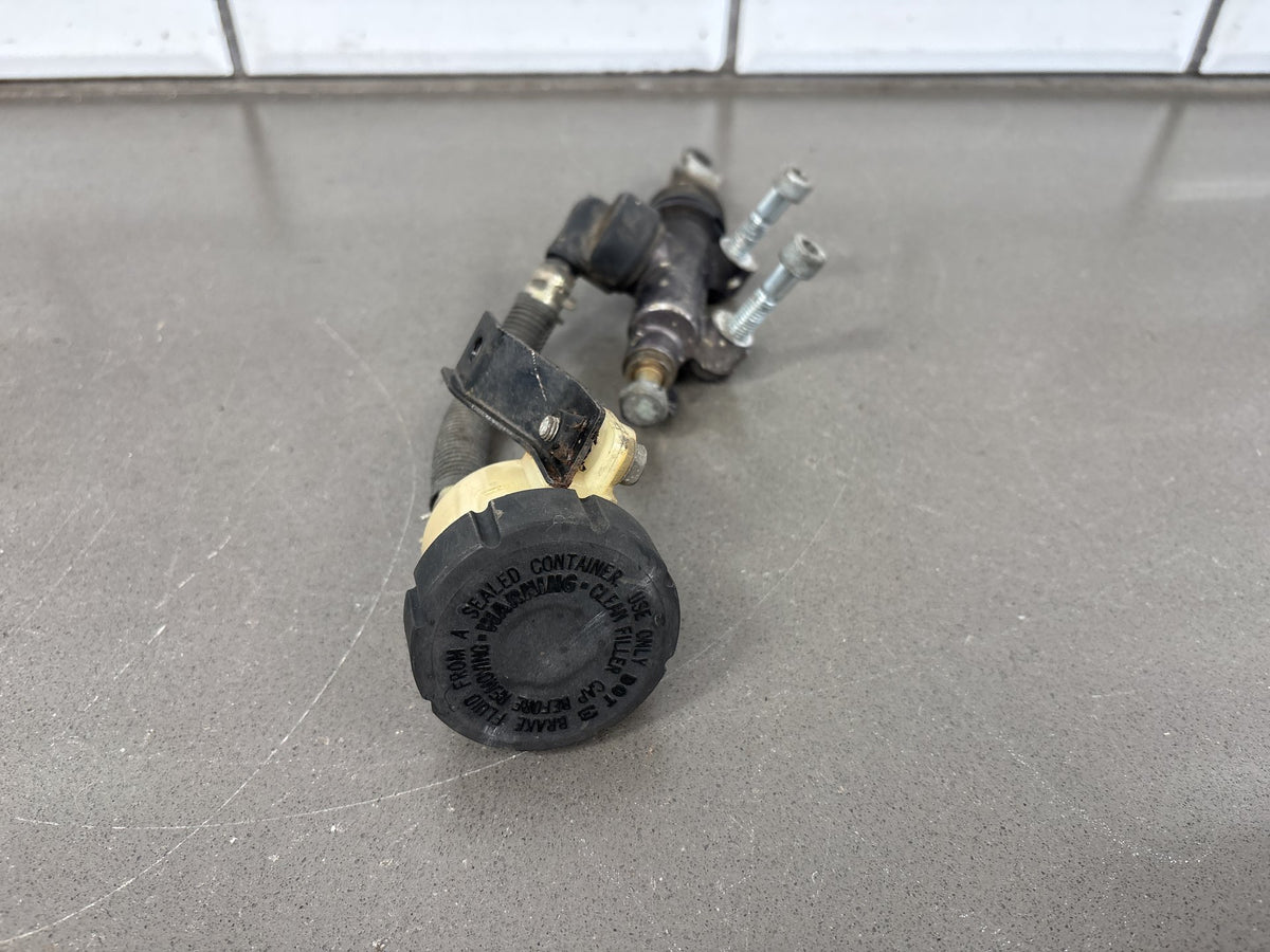 1983 Kawasaki GPZ750 ZX750A Rear Brake Master Cylinder with Reservoir OEM