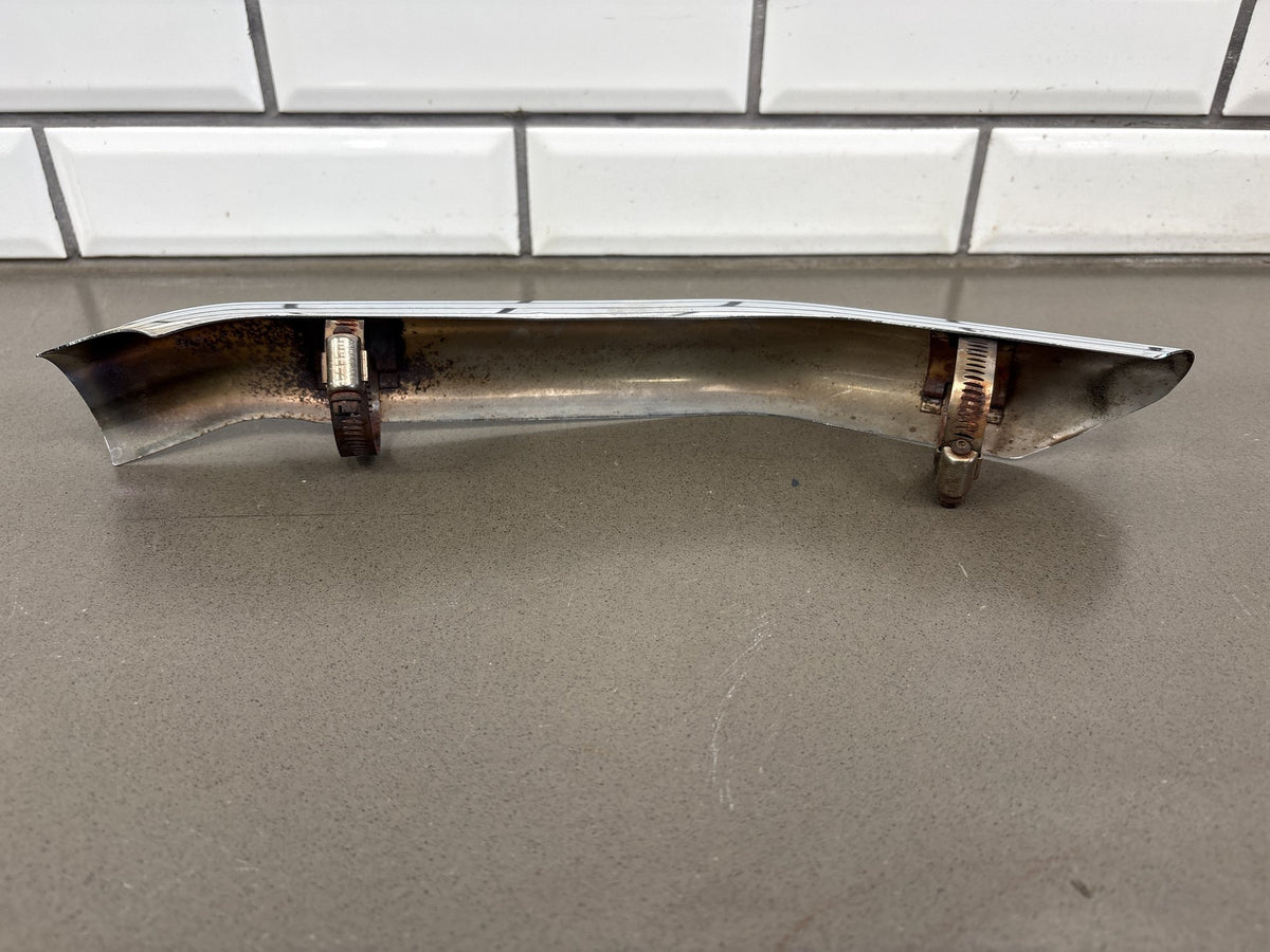 1999-2005 Harley Road King FLHRCI Exhaust System Slash Cut Chrome OEM 65621-99B