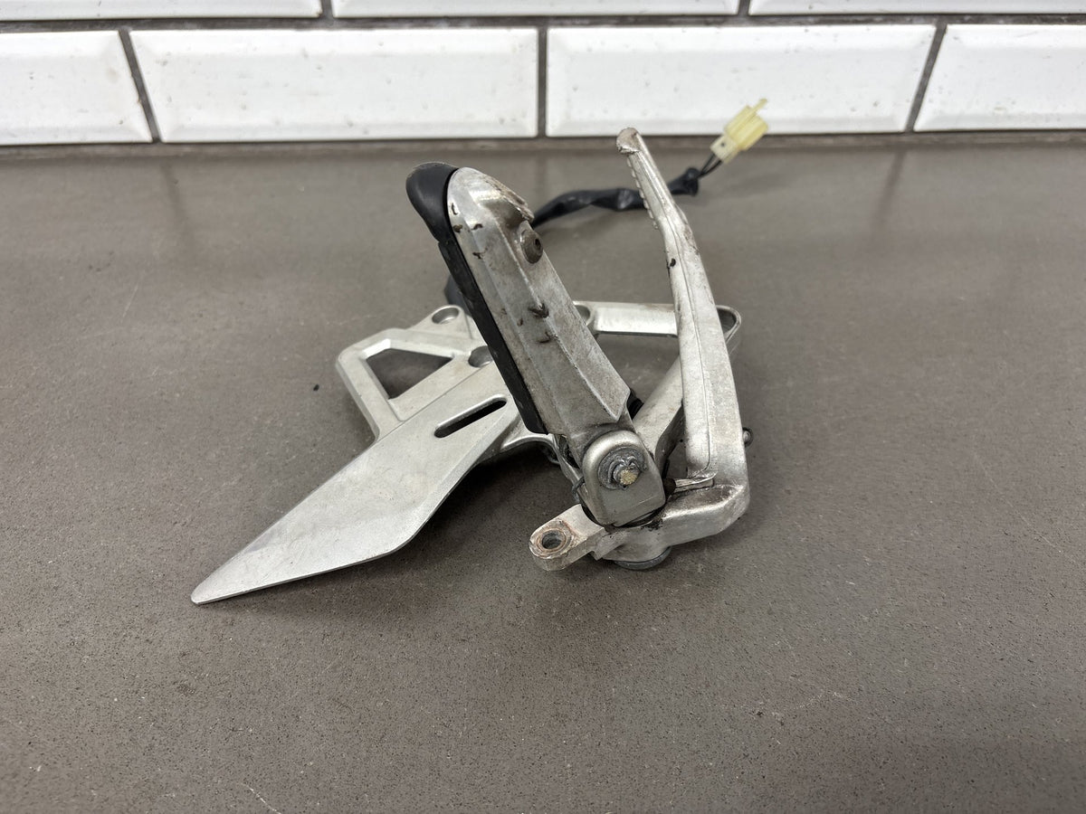 2002 Honda Interceptor 800 VFR800 Right Rearset W/ Brake Pedal Peg Switch OEM