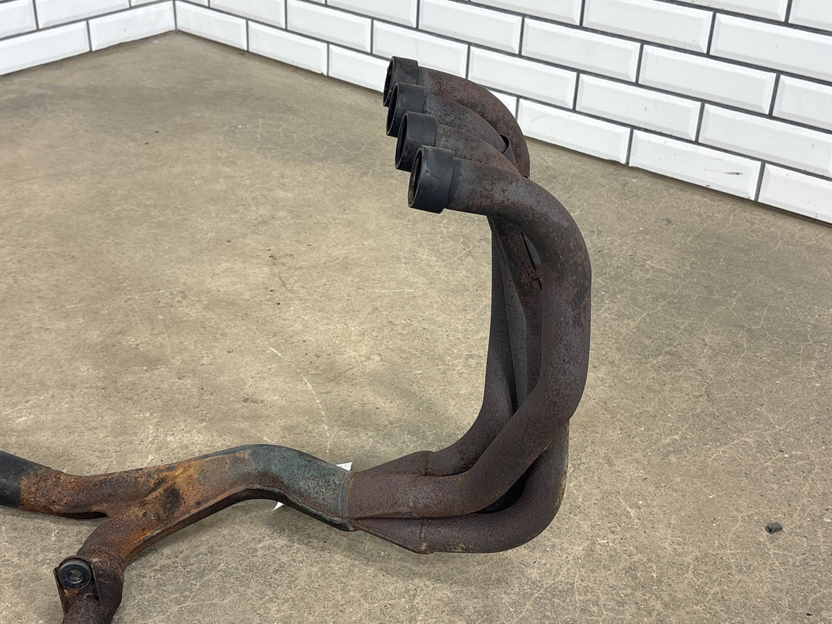 1990-1993 Kawasaki Ninja ZX11 Complete OEM Exhaust System Header Pipes