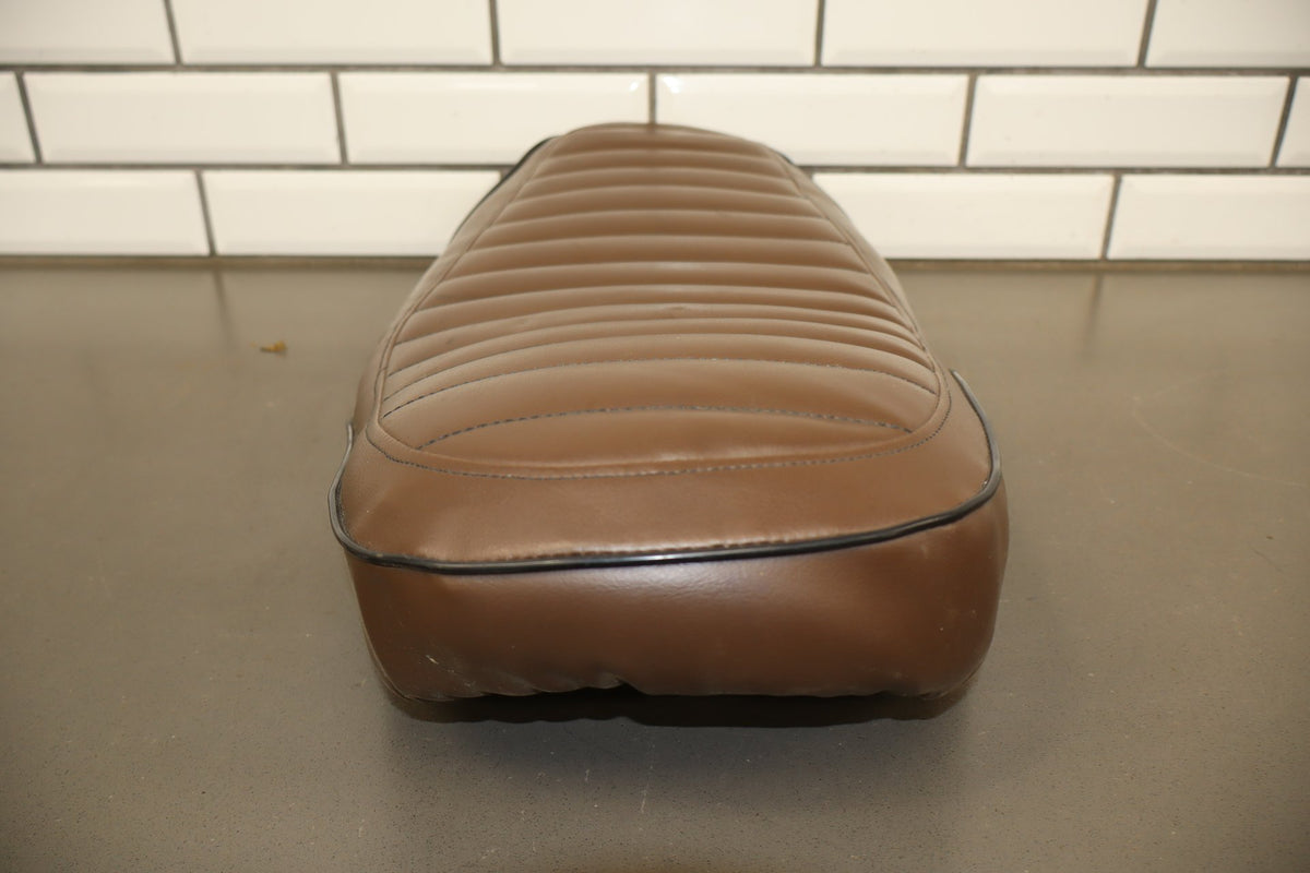 1968-1973 Honda CL350 "Custom" Seat Assembly Brown Cafe Racer