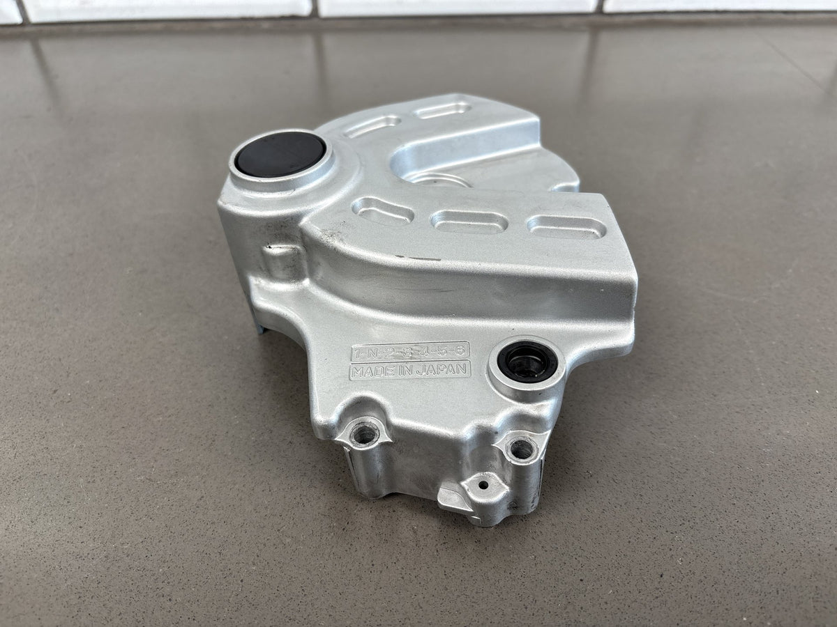 1999-2007 Yamaha YZF600R Front Sprocket Cover Silver with Clutch Release OEM