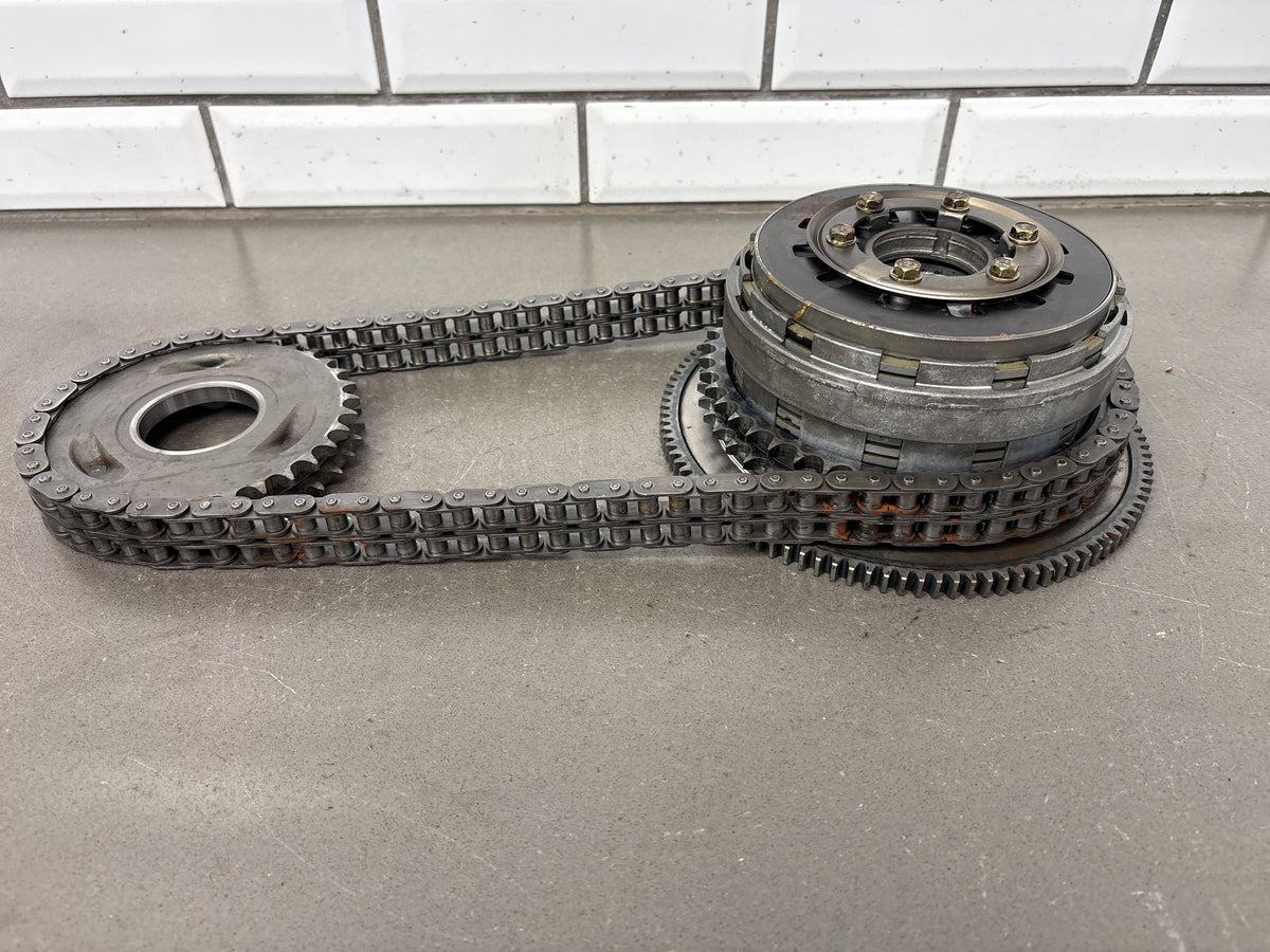 2006 Harley Dyna FXDI TC88 Primary Clutch Compensator Chain Kit Surface Rust