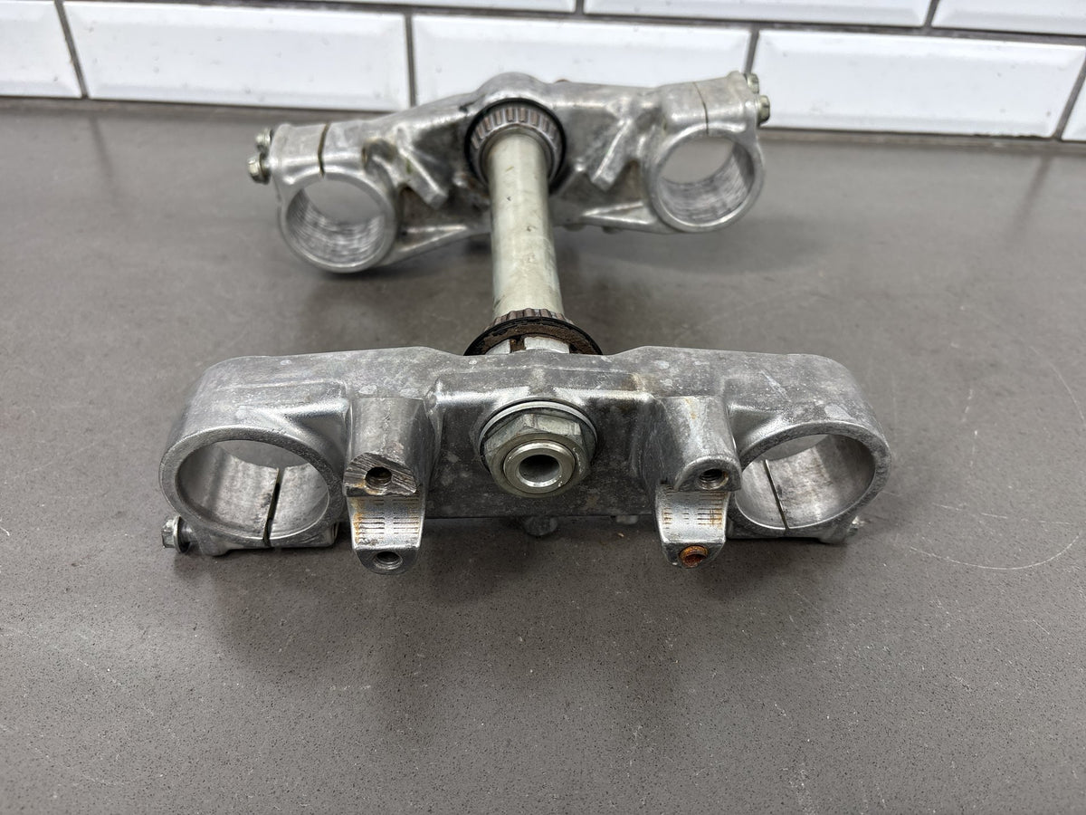 2000-2007 Suzuki DRZ400E DRZ400 Triple Tree Clamps Steering Stem OEM 51410-29F00