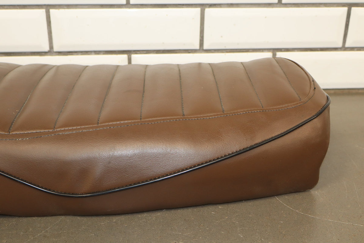 1968-1973 Honda CL350 "Custom" Seat Assembly Brown Cafe Racer