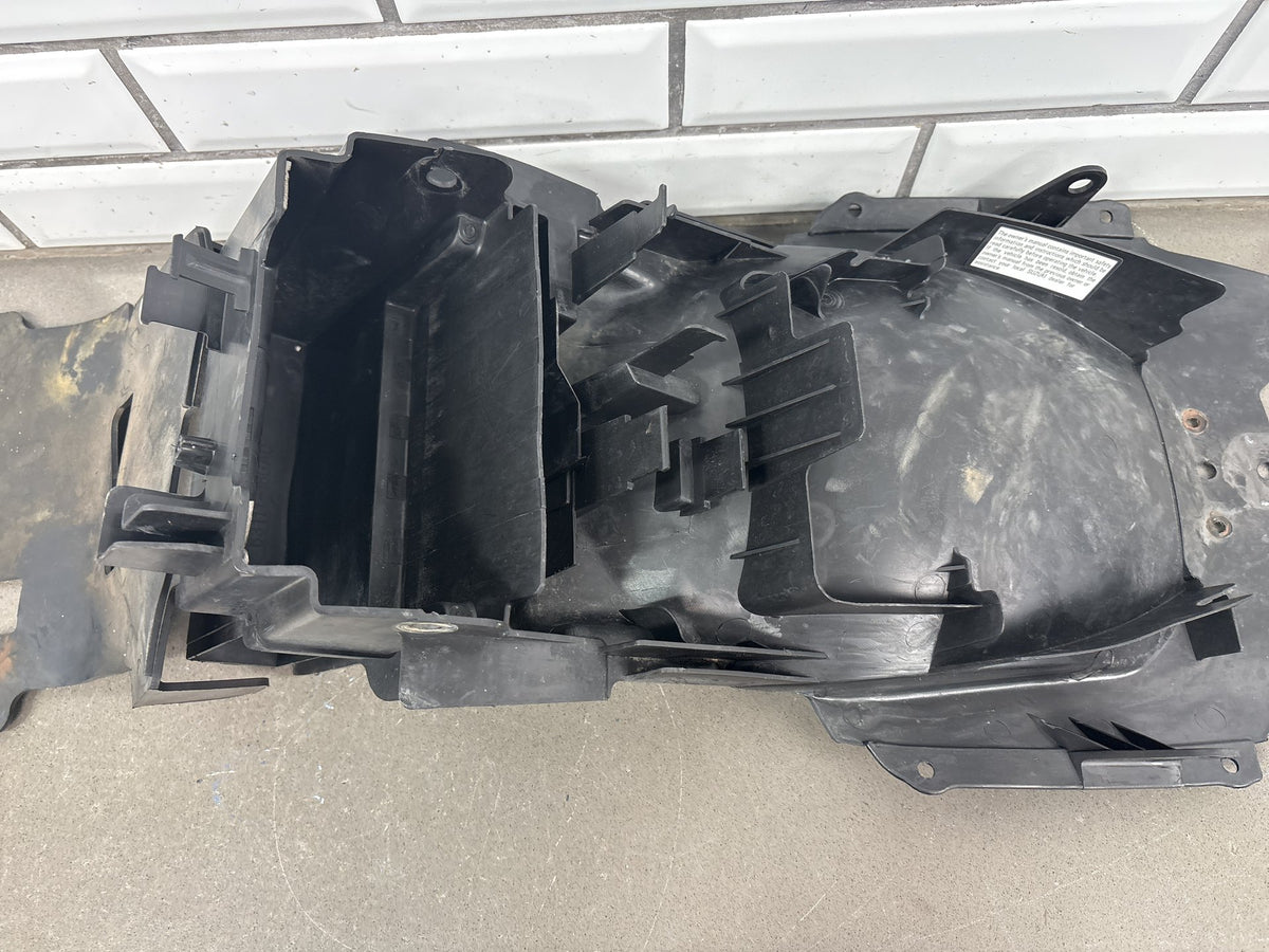 04-07 Suzuki SV650 SV650S Rear Fender Battery Box (Black) OEM 63110-16GA0-291