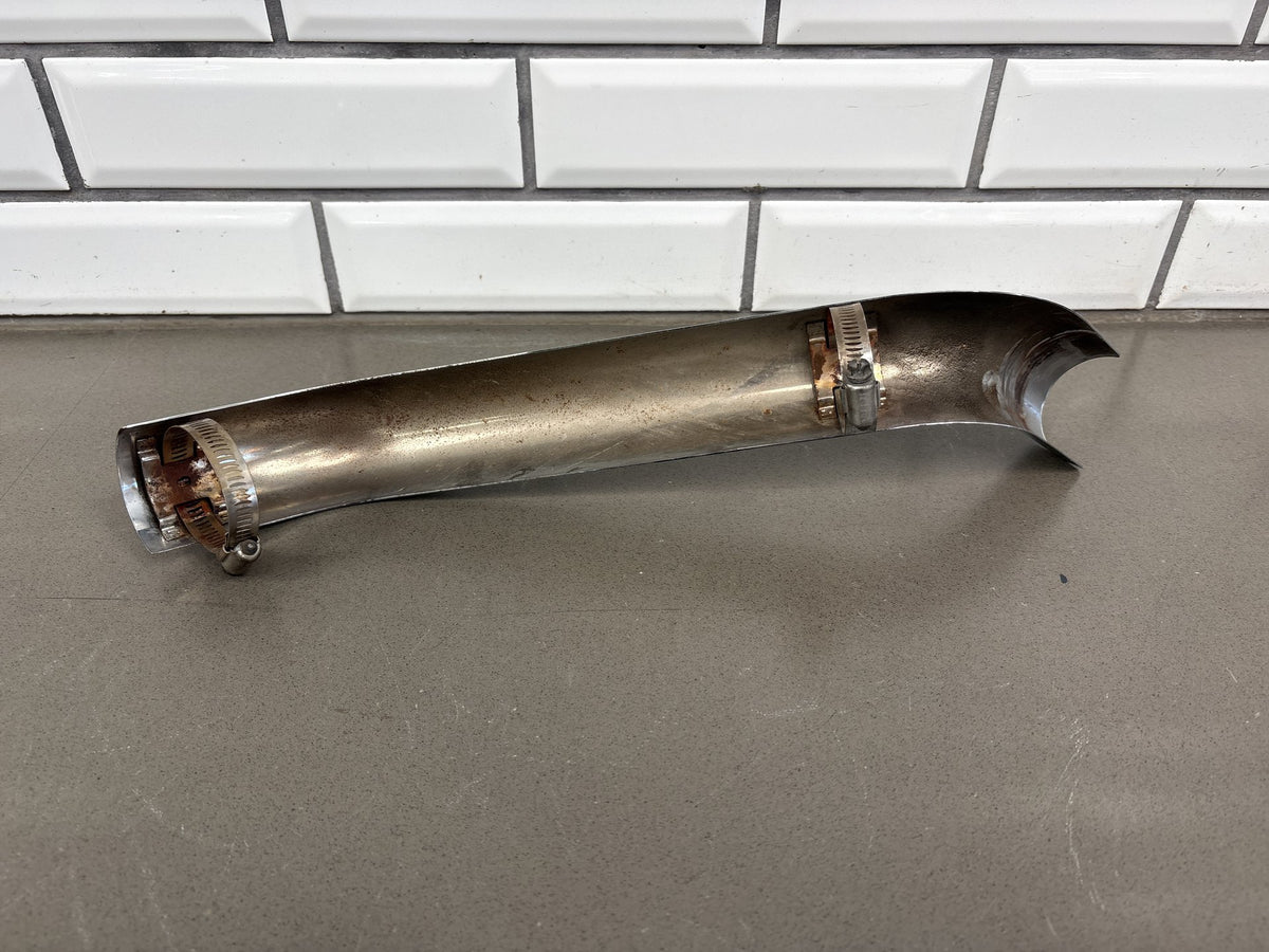 1999-2005 Harley Road King FLHRCI Exhaust System Slash Cut Chrome OEM 65621-99B