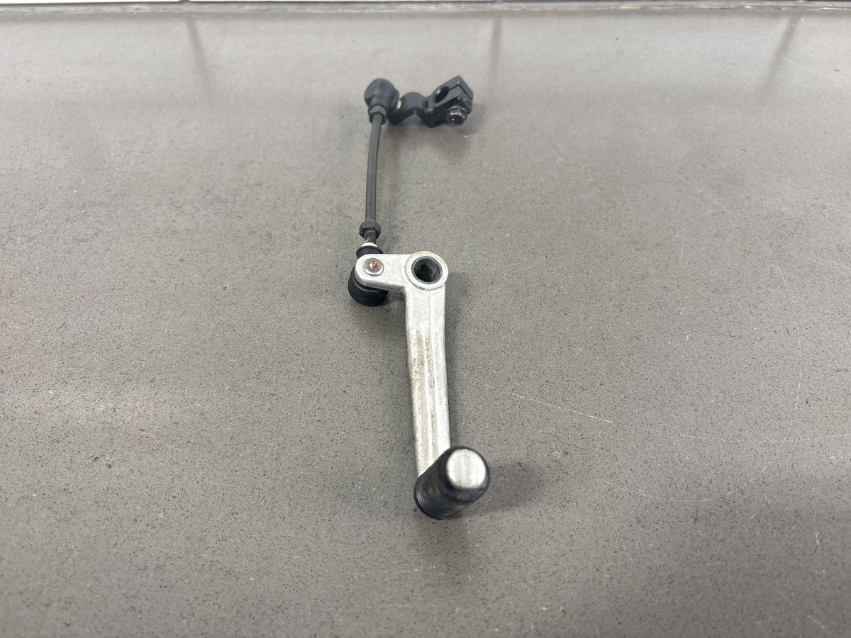 1990-1993 Kawasaki Ninja ZX-11 ZX1100C Shift Lever With Linkage Rod 13242-1283