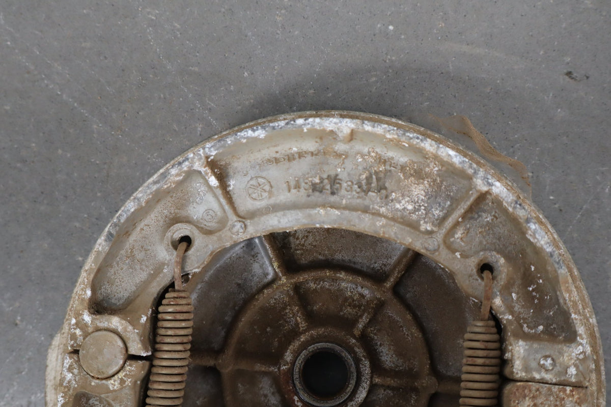 1973 Yamaha RD350 Rear Brake Hub Plate Assembly OEM