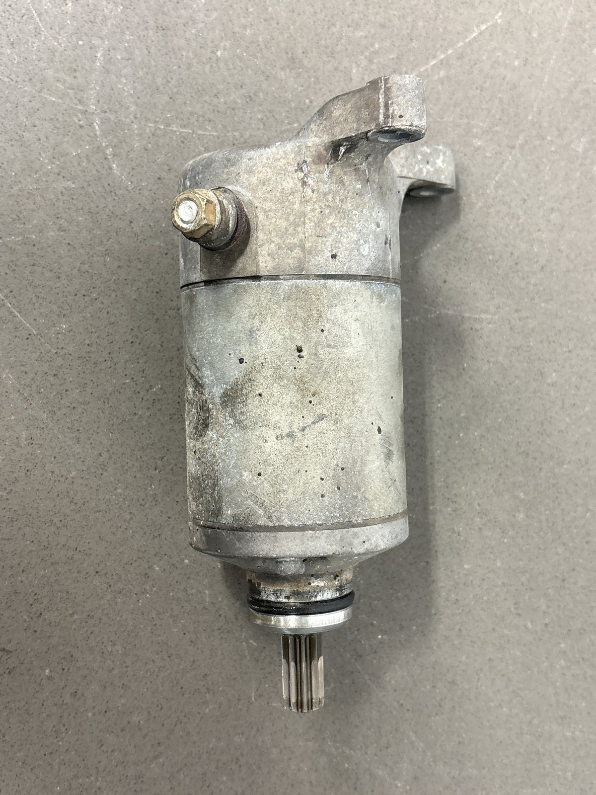 2003-2009 Suzuki SV650 Starter Motor (Silver) OEM 31100-19F00 31100-19F10