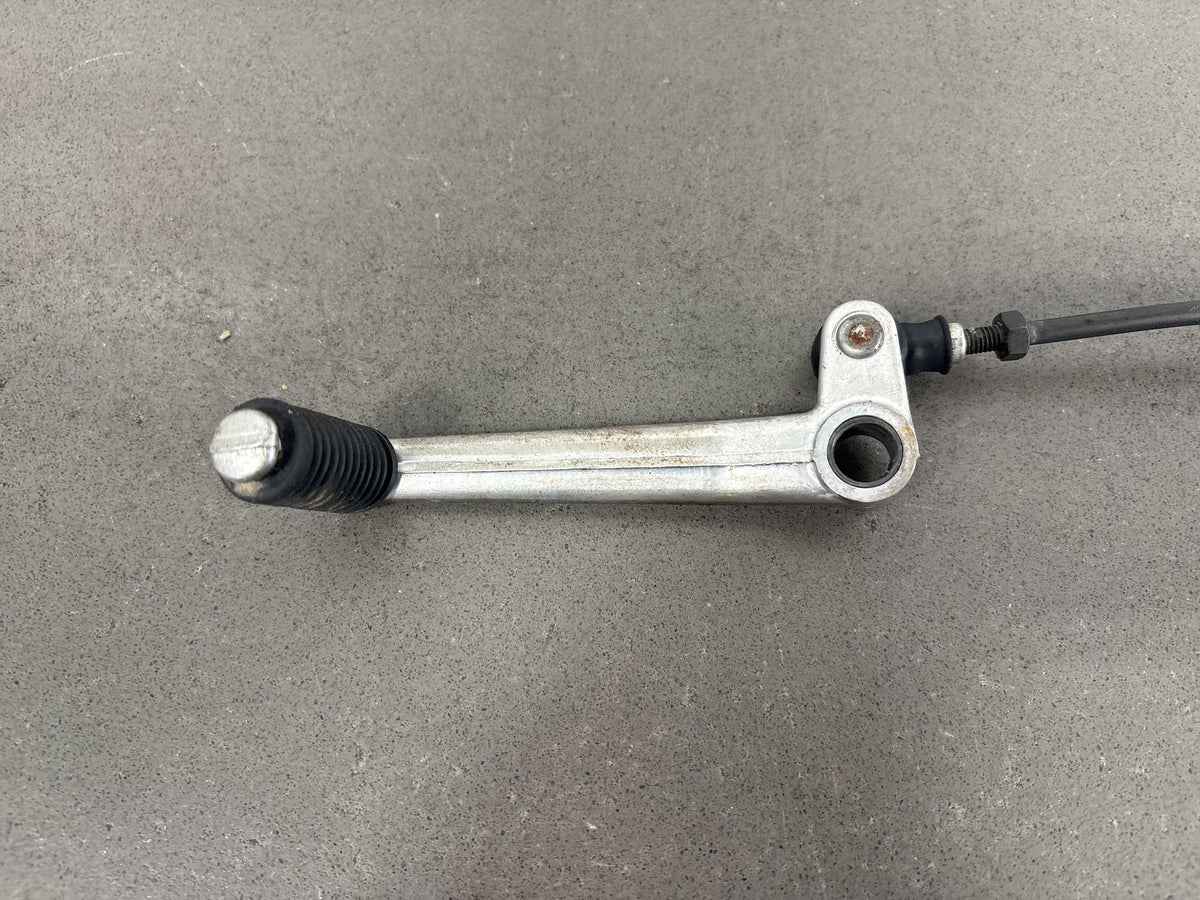 1990-1993 Kawasaki Ninja ZX-11 ZX1100C Shift Lever With Linkage Rod 13242-1283