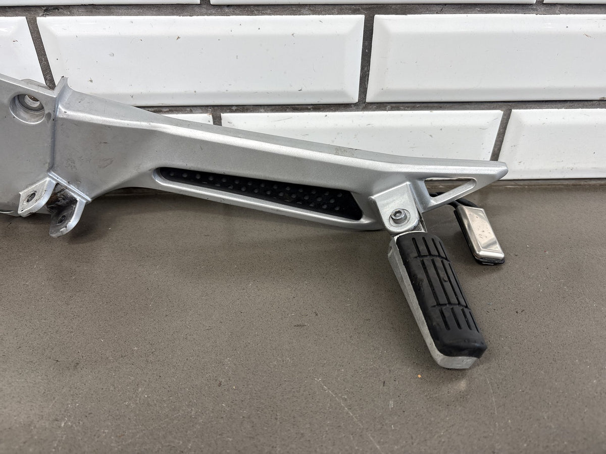 2006-2011 Yamaha FJR1300A Rearsets Brackets Pair Shift Lever Brake Pedal Silver