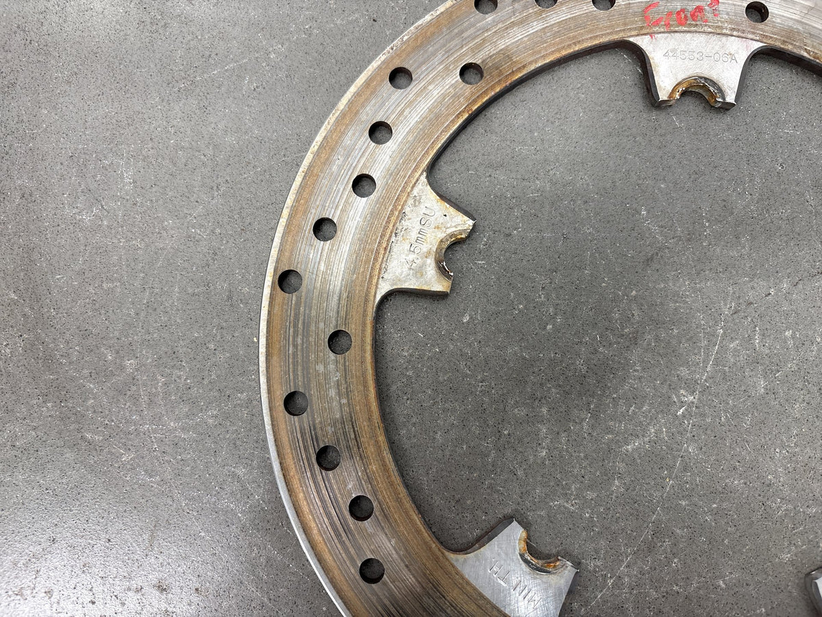 06-17 Dyna Super Glide Low Rider Switchback Harley Front Brake Rotor 44553-06A