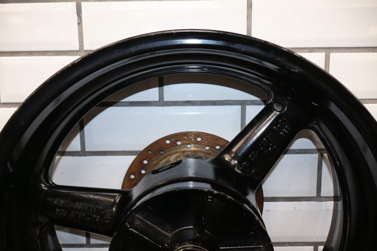 1998-2002 Yamaha YZF-R6 Rear Wheel Rim with Rotor OEM 5EB-25338-00-33