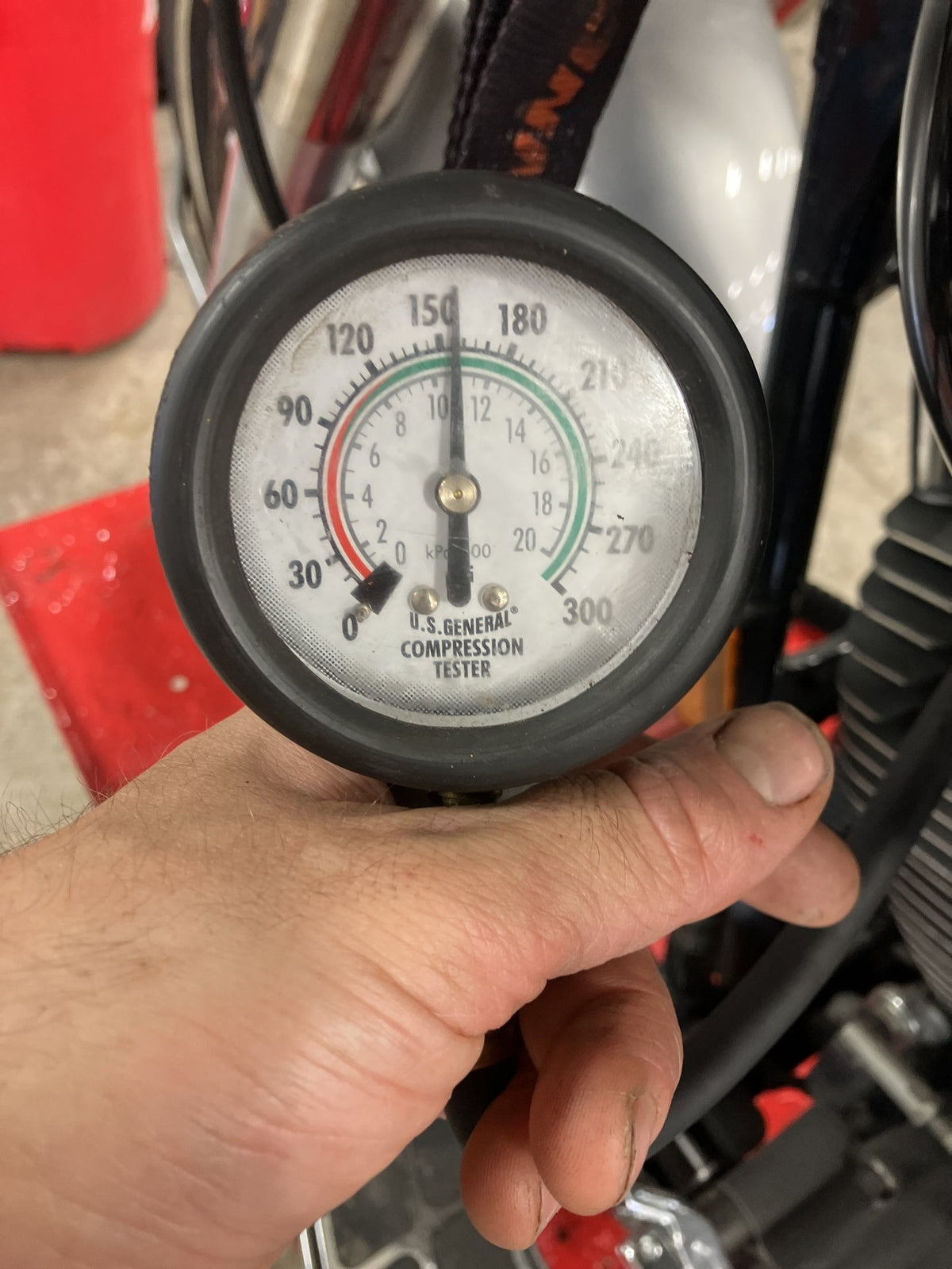 1999-2006 Harley Road King FLHRCI Twin Cam 88 EFI Engine Video/Compression Test