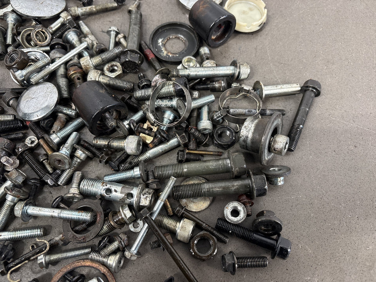 1990-1993 Kawasaki Ninja ZX-11 ZX1100C Hardware Lot Nuts Bolts Clips OEM