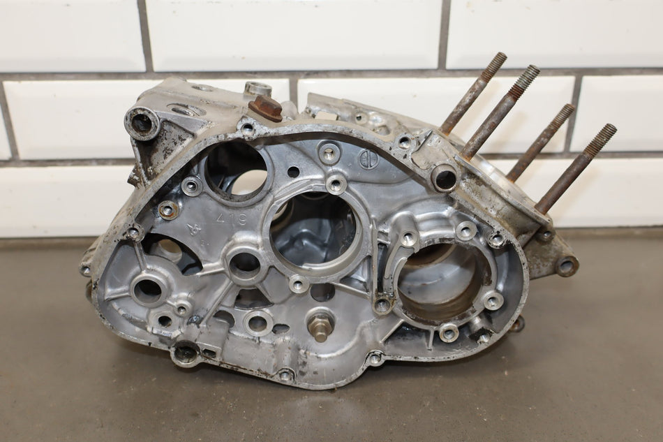1975 Suzuki RV125 Left Right Engine Crankcase Crank Cases Block OEM