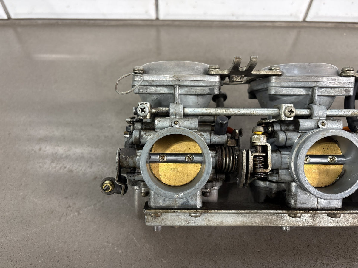 Suzuki GT750 OEM Carburetor Set Vintage Water Buffalo Mikuni