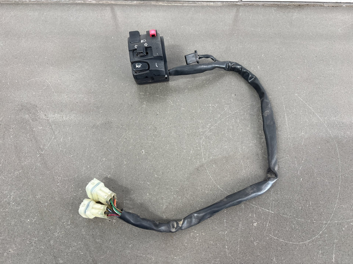 20-22 Kawasaki Ninja 650 EX650 Left Handlebar Switch Housing (Black) 46091-0489